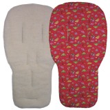 Seat Liner to fit Bugaboo Pushchairs Cars / Lambs Fleece